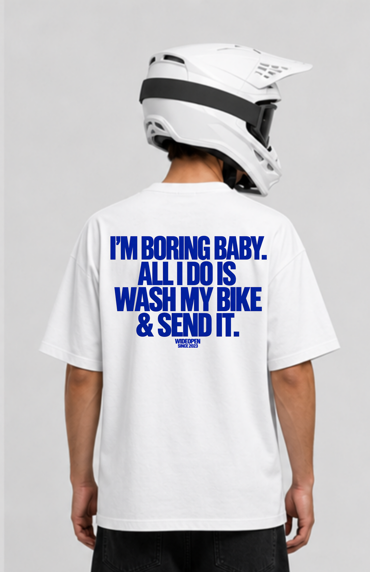 I´M BORING BABY OVERSIZED SHIRT