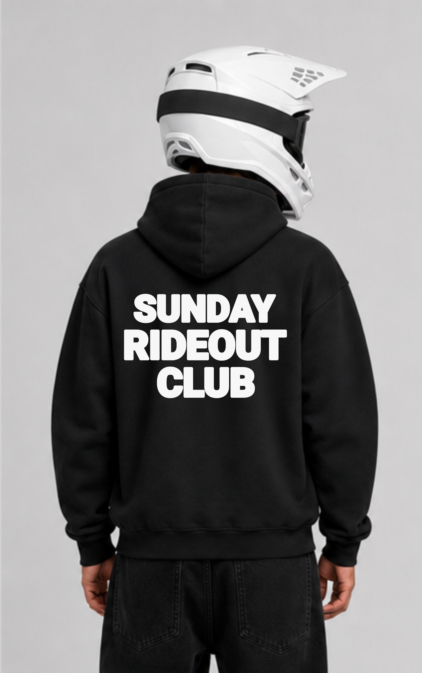 SUNDAY RIDE OUT CLUB Oversized Hoodie