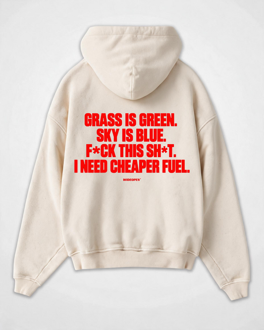 NEED CHEAPER FUEL OVERSIZED HOODIE