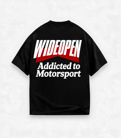 ADDICTED TO MOTORSPORT OVERSIZED SHIRT