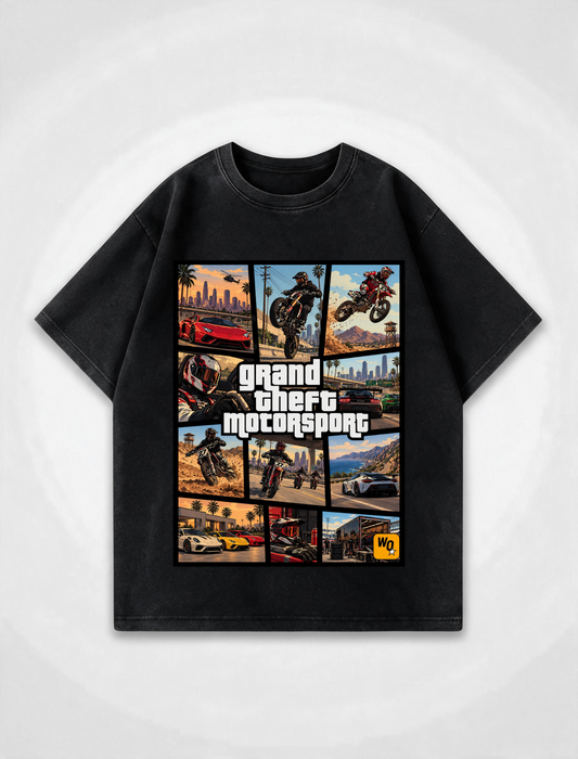 GRAND THEFT MOTO OVERSIZED SHIRT