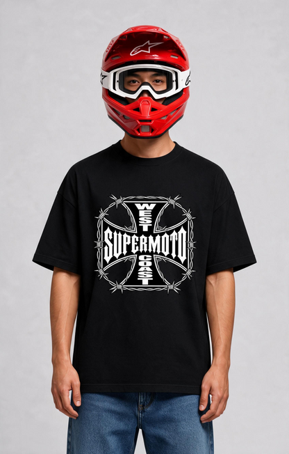 WEST COAST SUPERMOTO OVERSIZED SHIRT