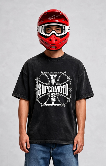 WEST COAST SUPERMOTO OVERSIZED SHIRT