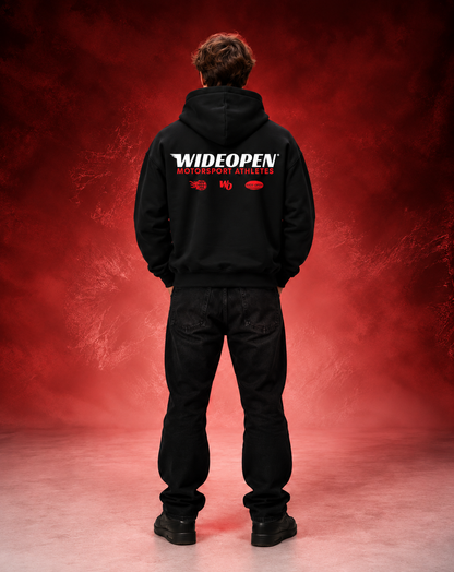 MOTORSPORT ATHLETES (B/R) OVERSIZED HOODIE