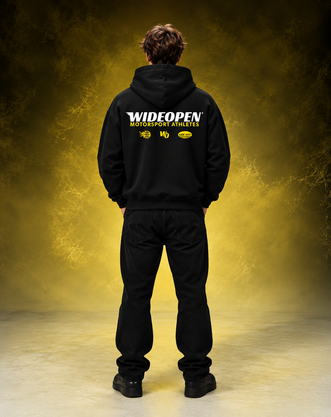 MOTORSPORT ATHLETES (B/Y) OVERSIZED HOODIE