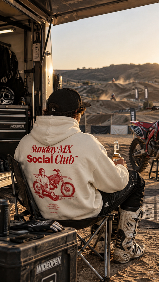 SUNDAY MX SOCIAL CLUB OVERSIZED HOODIE