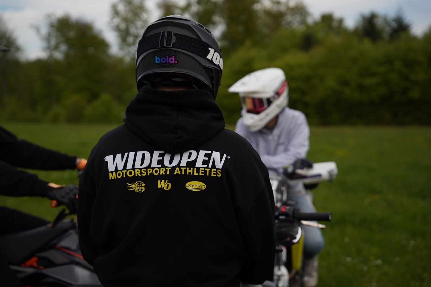 MOTORSPORT ATHLETES (B/Y) OVERSIZED HOODIE