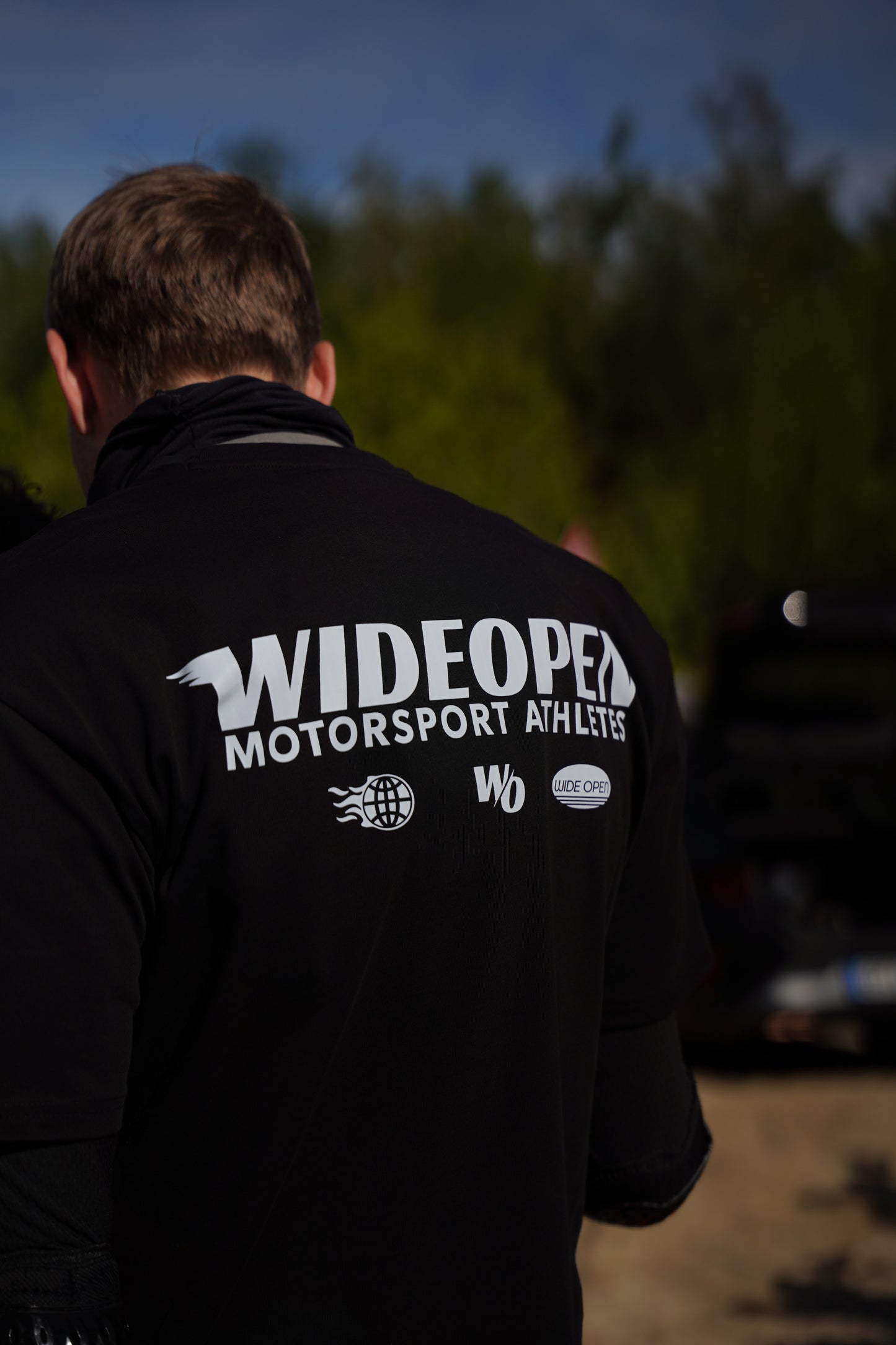 MOTORSPORT ATHLETES (B/W) - OVERSIZED SHIRT