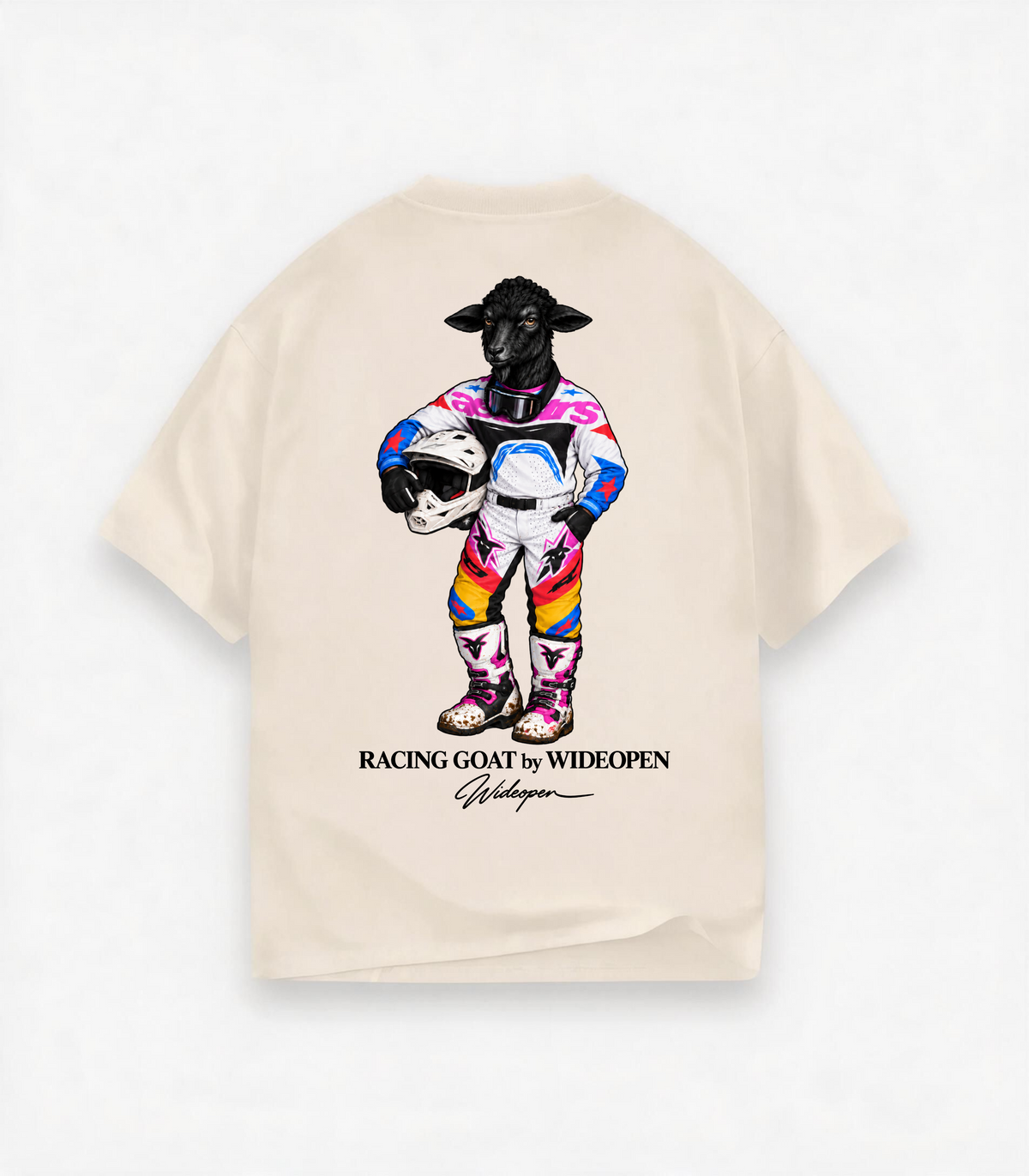 MOTO GOAT OVERSIZED SHIRT