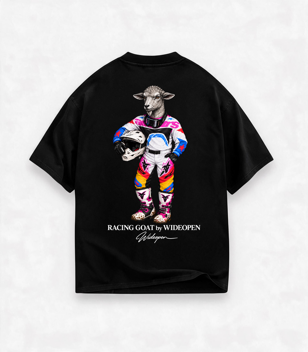 MOTO GOAT OVERSIZED SHIRT
