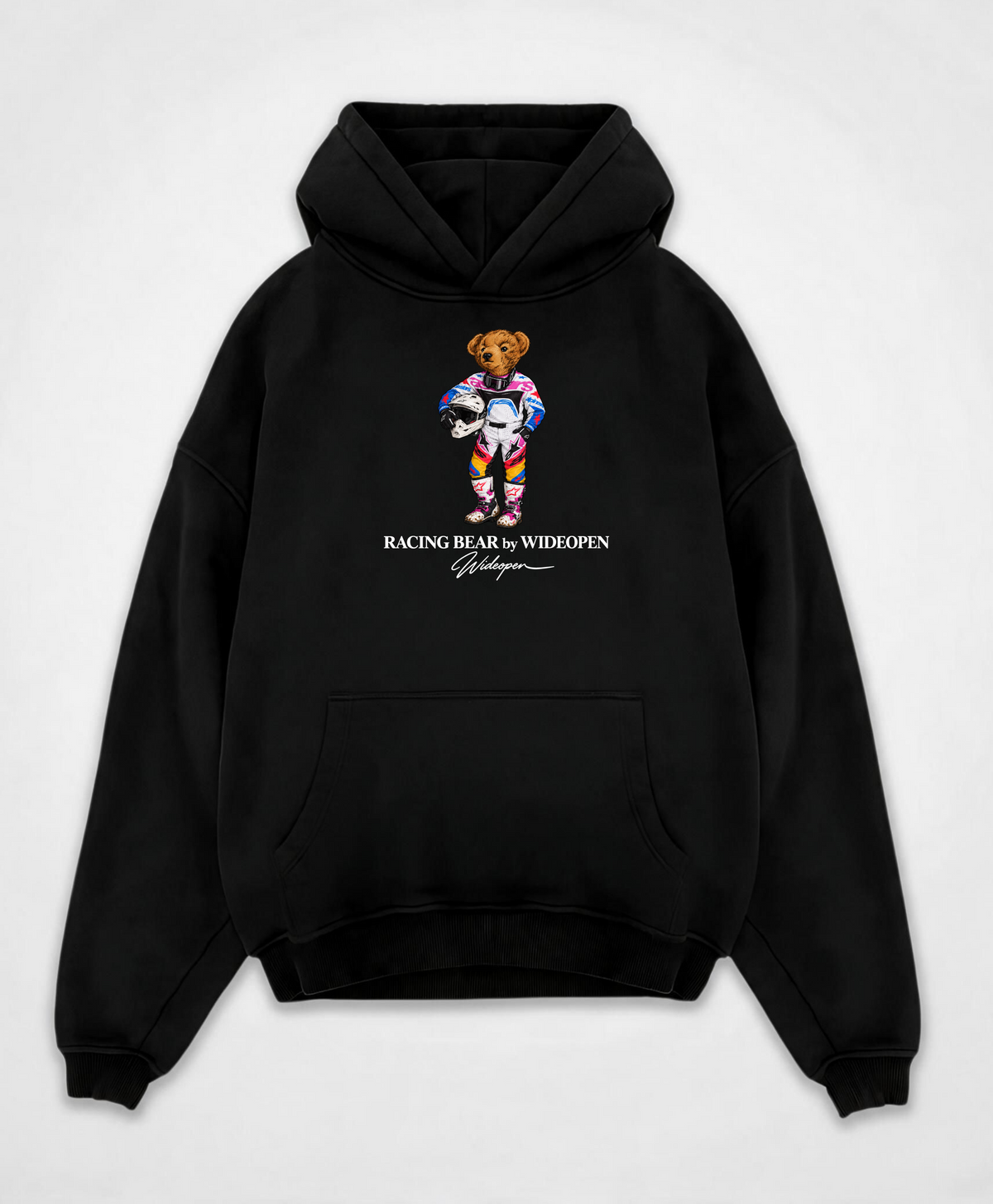 RACING BEAR OVERSIZED HOODIE