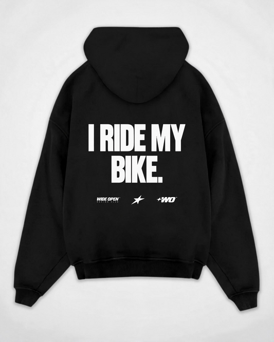I RIDE MY BIKE OVERSIZED HOODIE
