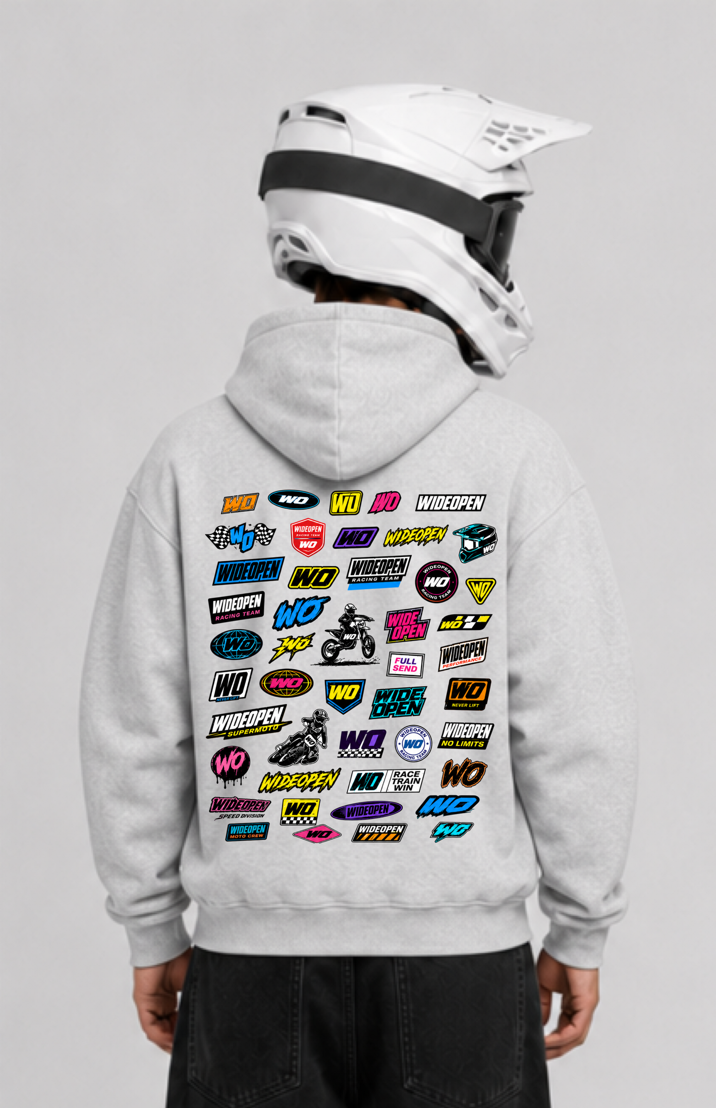 RACING TEAM OVERSIZED ZIPPER