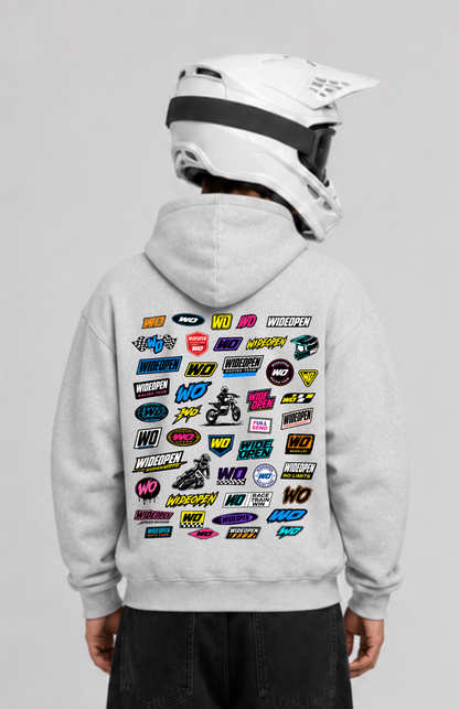 RACING TEAM OVERSIZED ZIPPER