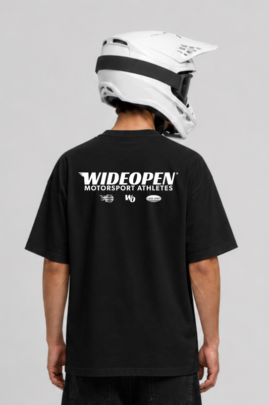 MOTORSPORT ATHLETES (B/W) OVERSIZED SHIRT