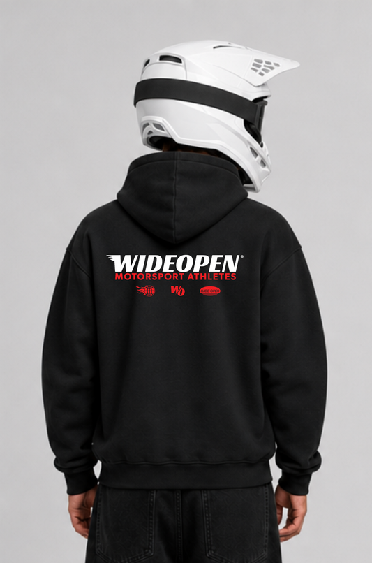 MOTORSPORT ATHLETES (B/R) OVERSIZED HOODIE