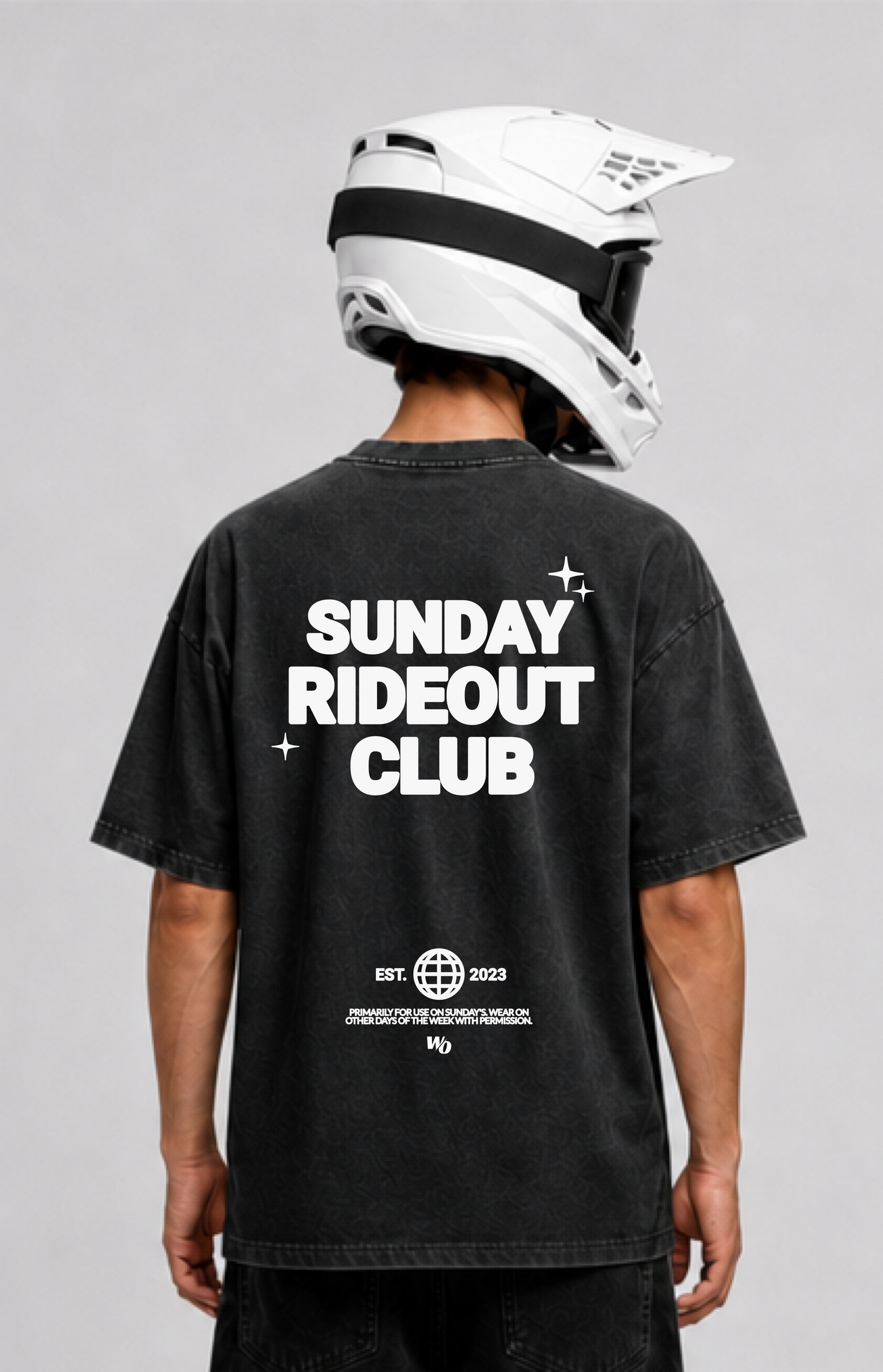 SUNDAY RIDEOUT CLUB OVERSIZED SHIRT