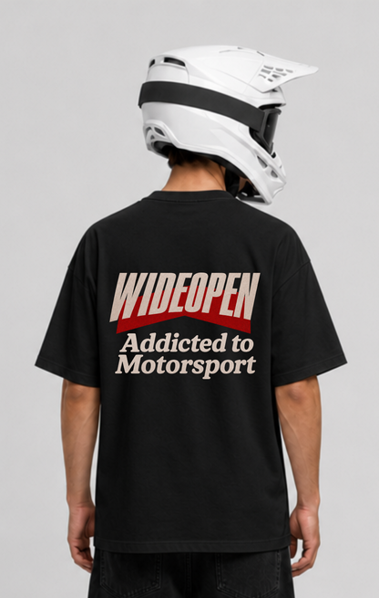 ADDICTED TO MOTORSPORT OVERSIZED SHIRT