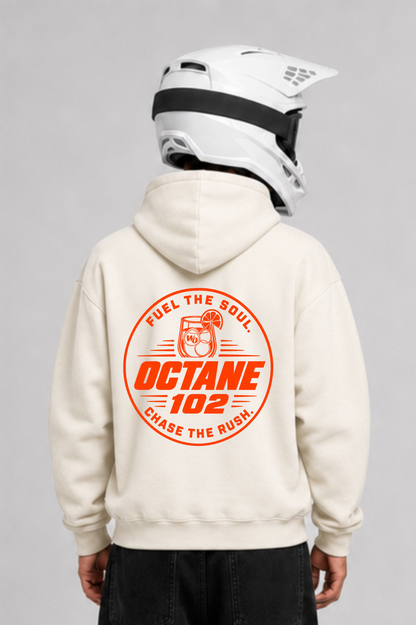 FUEL THE SOUL. CHASE THE RUSH. Oversized Hoodie