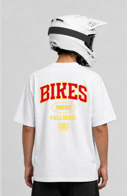 BIKES FOREVER FULLSEND OVERSIZED SHIRT