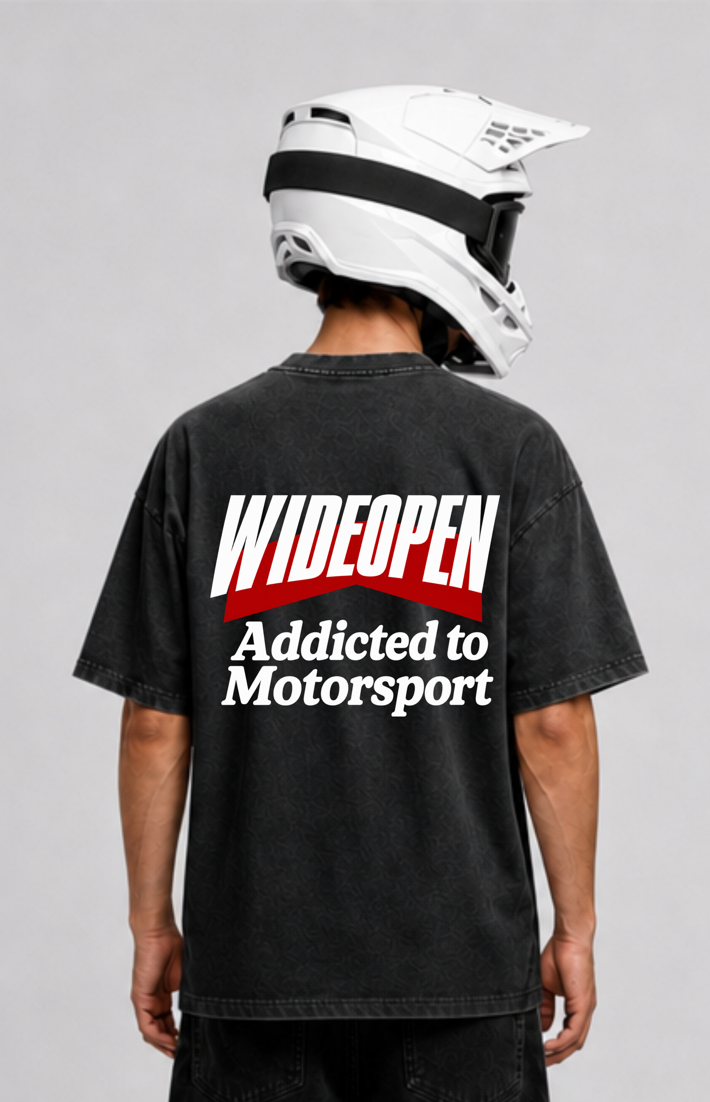 ADDICTED TO MOTORSPORT OVERSIZED SHIRT
