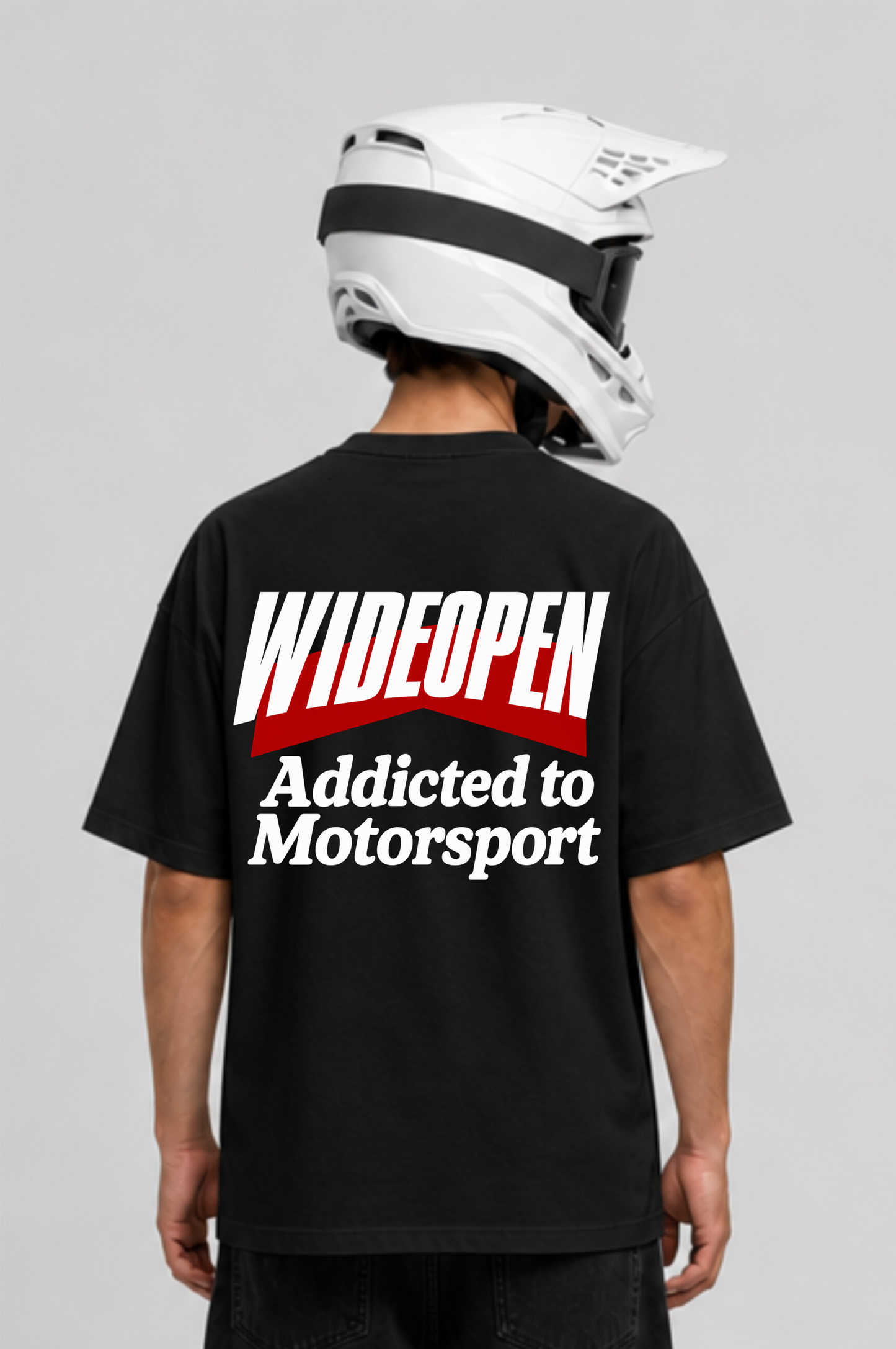 ADDICTED TO MOTORSPORT OVERSIZED SHIRT