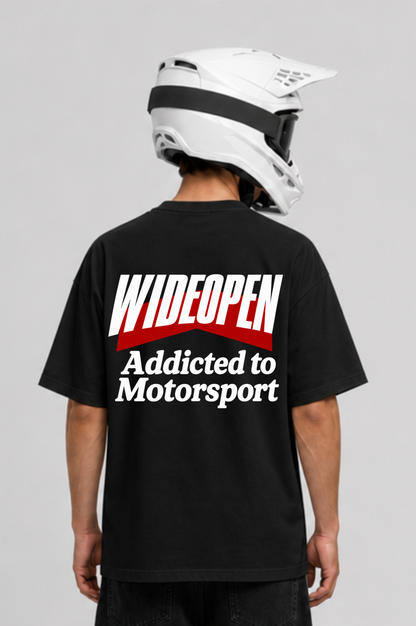 ADDICTED TO MOTORSPORT OVERSIZED SHIRT