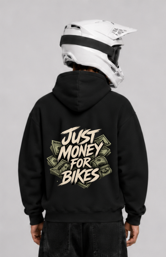 MONEY FOR BIKES OVERSIZED ZIPPER