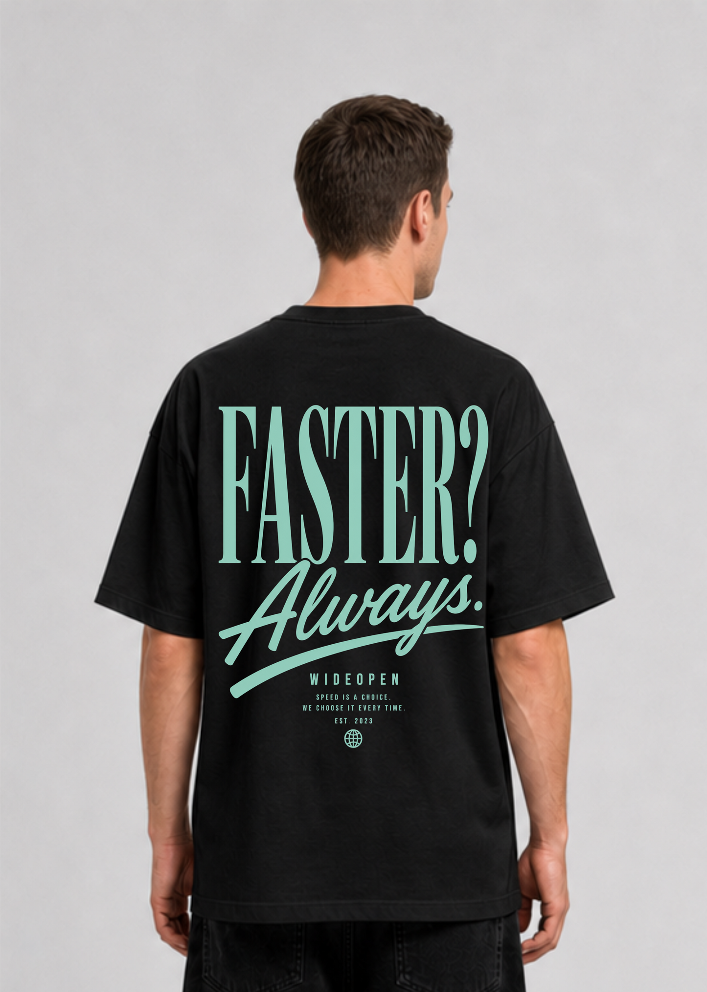 FASTER OVERSIZED SHIRT