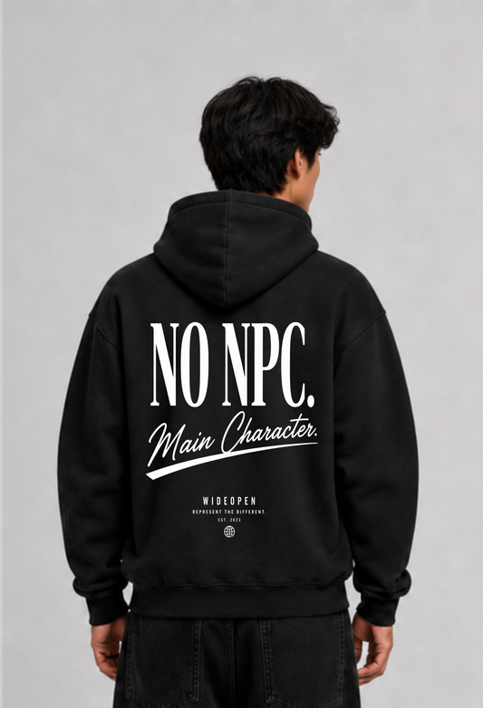 NO NPC OVERSIZED HOODIE
