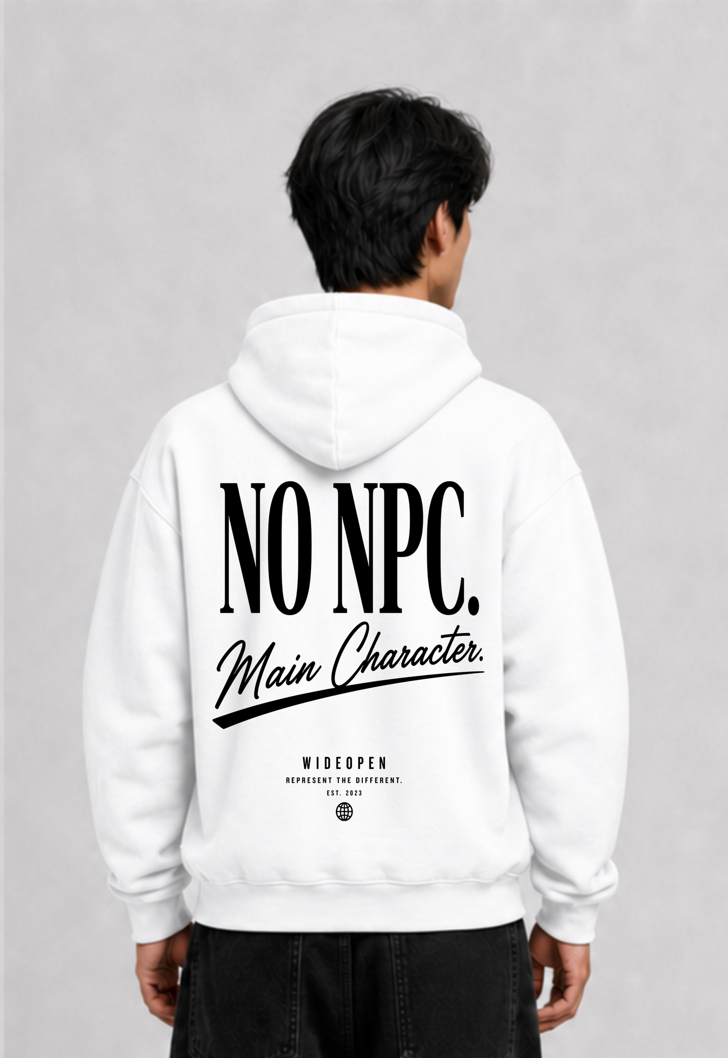 NO NPC OVERSIZED HOODIE