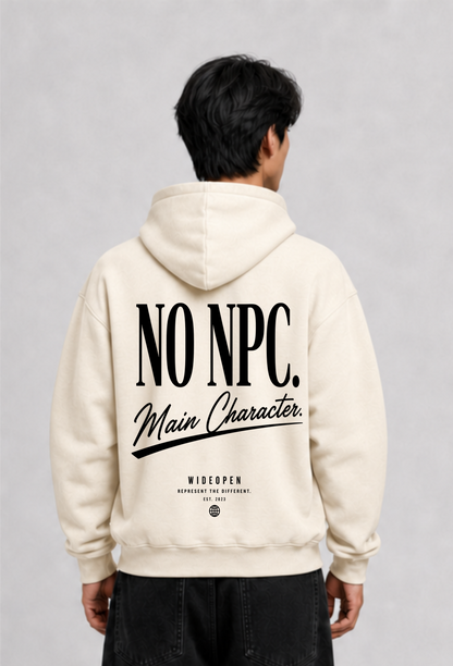 NO NPC OVERSIZED HOODIE