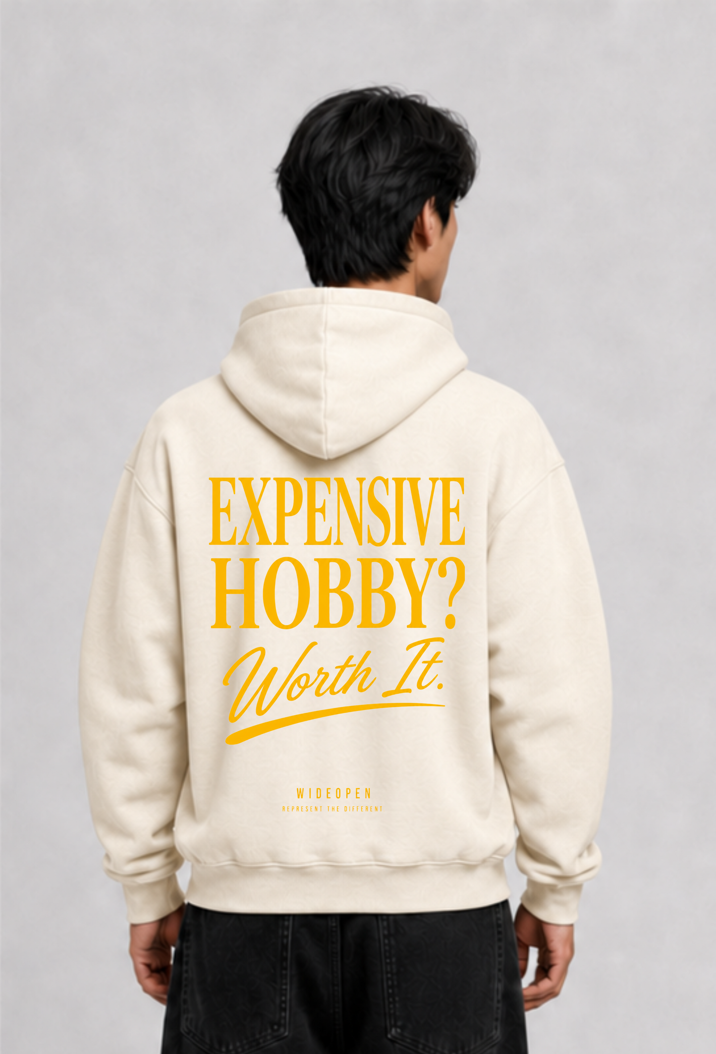 WORTH IT OVERSIZED HOODIE