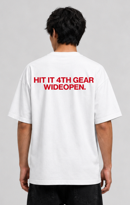 4TH GEAR WIDEOPEN OVERSIZED SHIRT