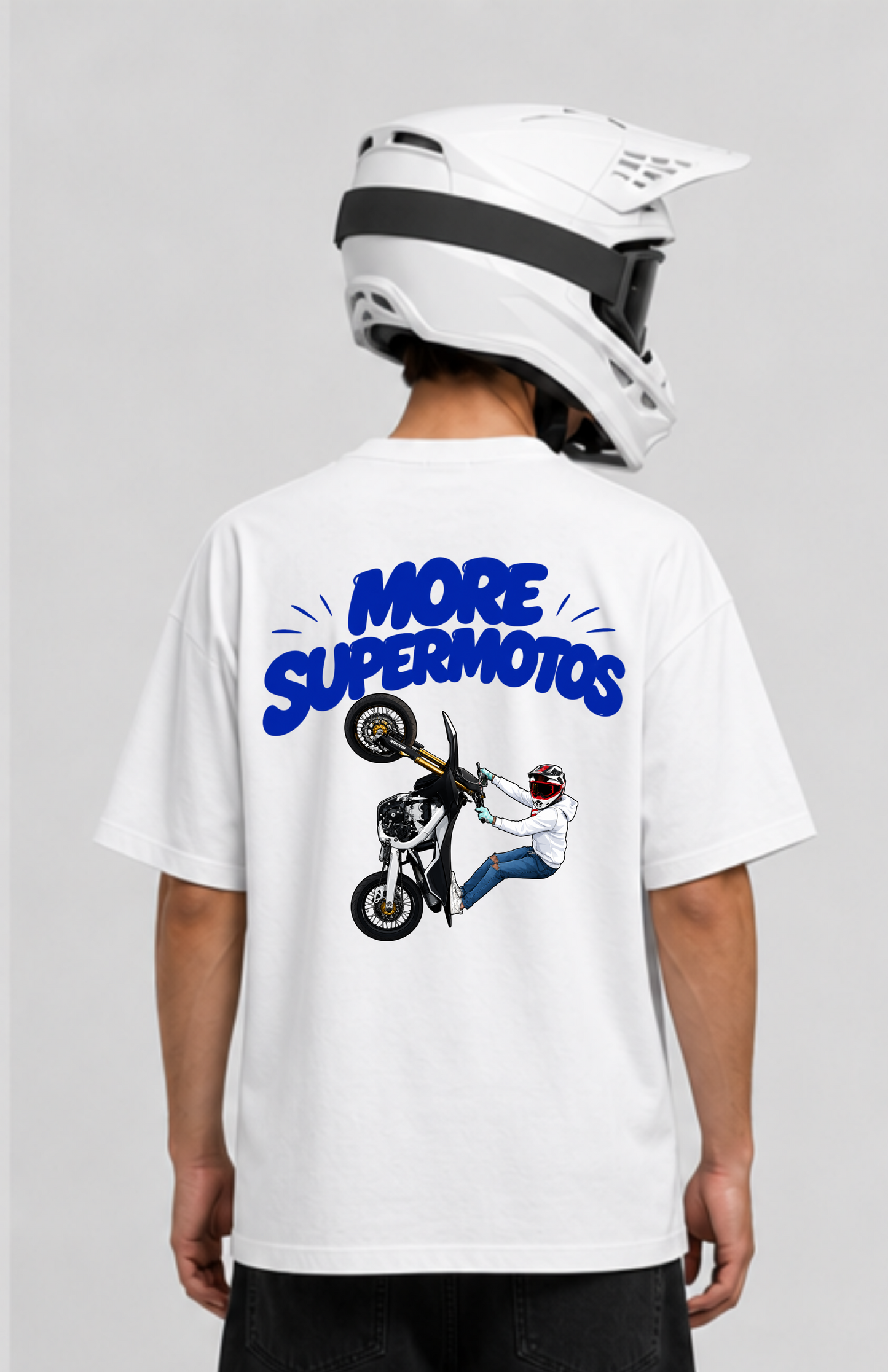 MORE SUPERMOTOS OVERSIZED SHIRT