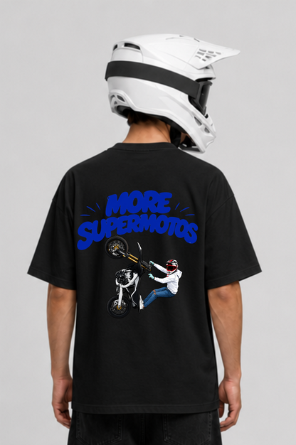 MORE SUPERMOTOS OVERSIZED SHIRT