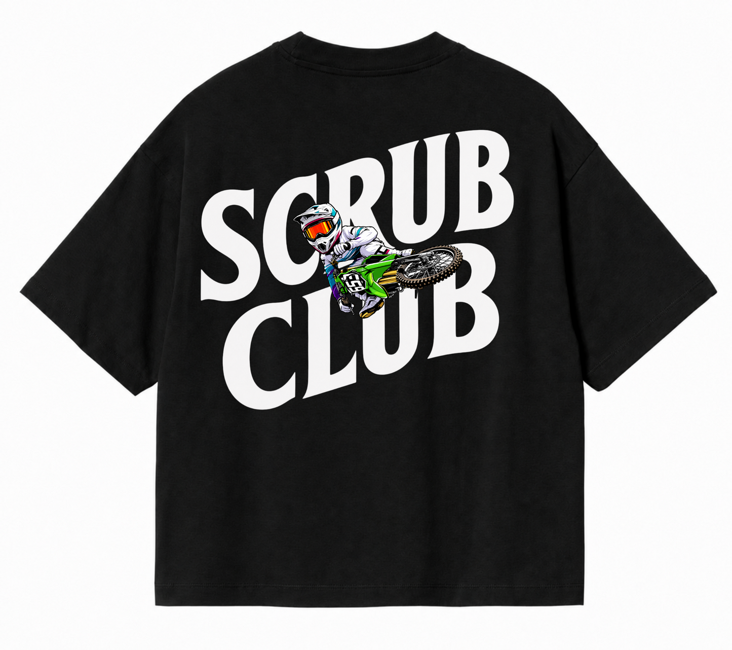 SCRUB CLUB OVERSIZED SHIRT