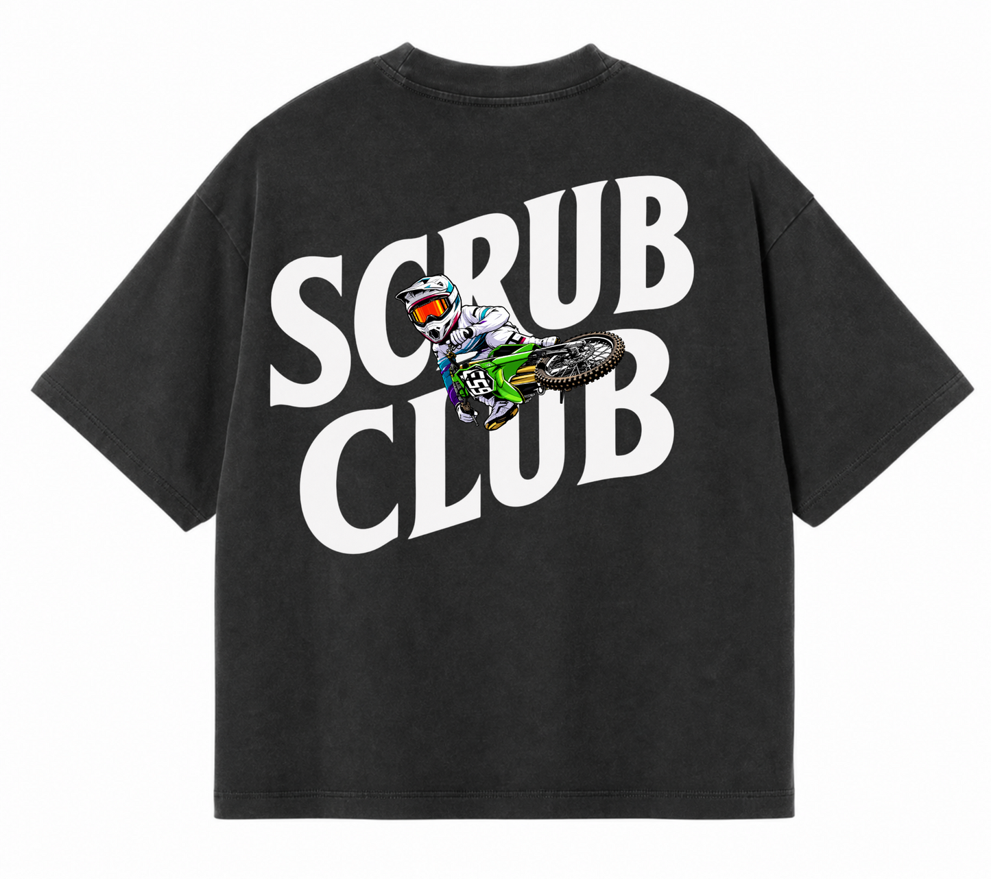 SCRUB CLUB OVERSIZED SHIRT