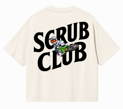 SCRUB CLUB OVERSIZED SHIRT
