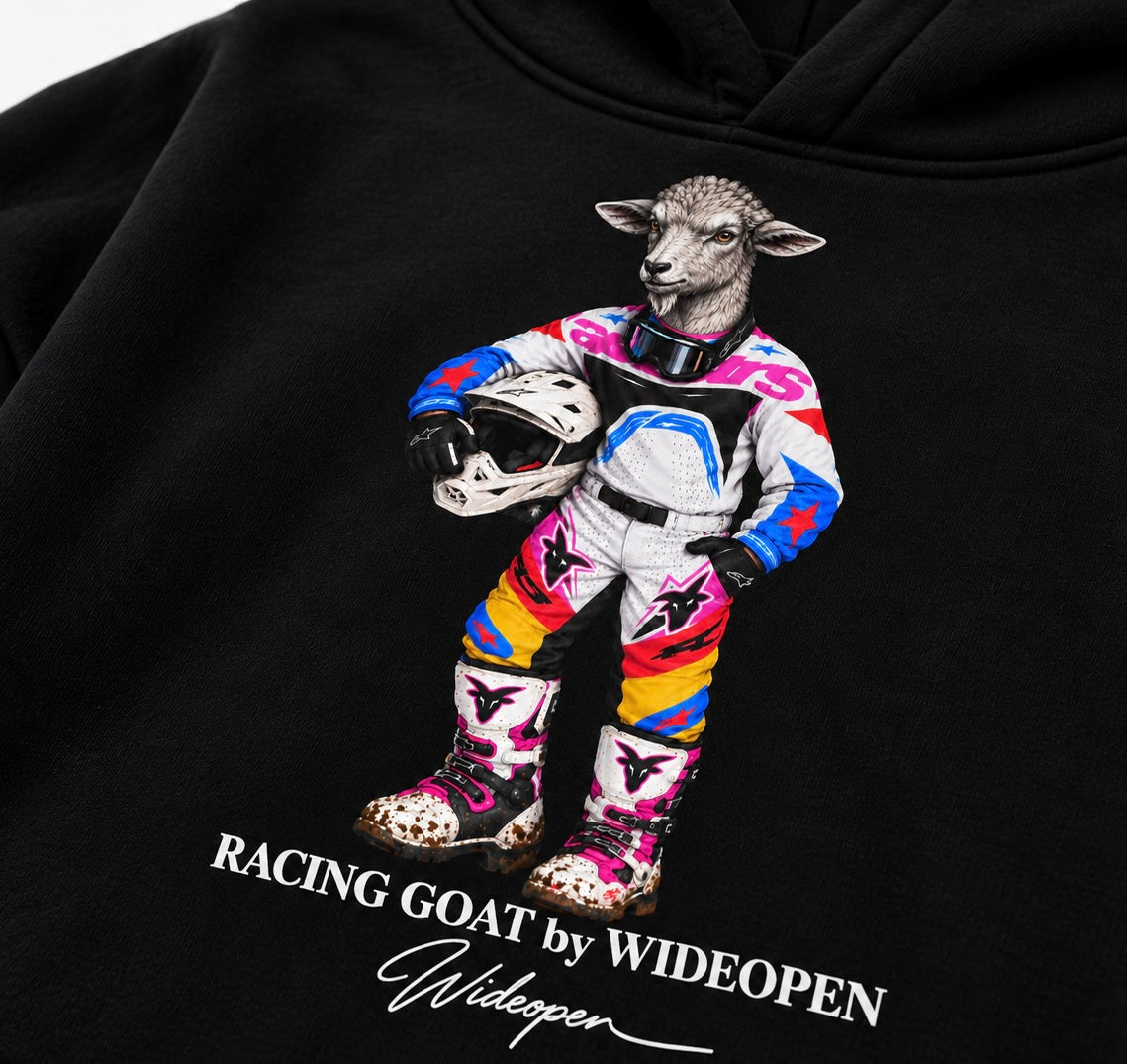 MOTO GOAT OVERSIZED HOODIE