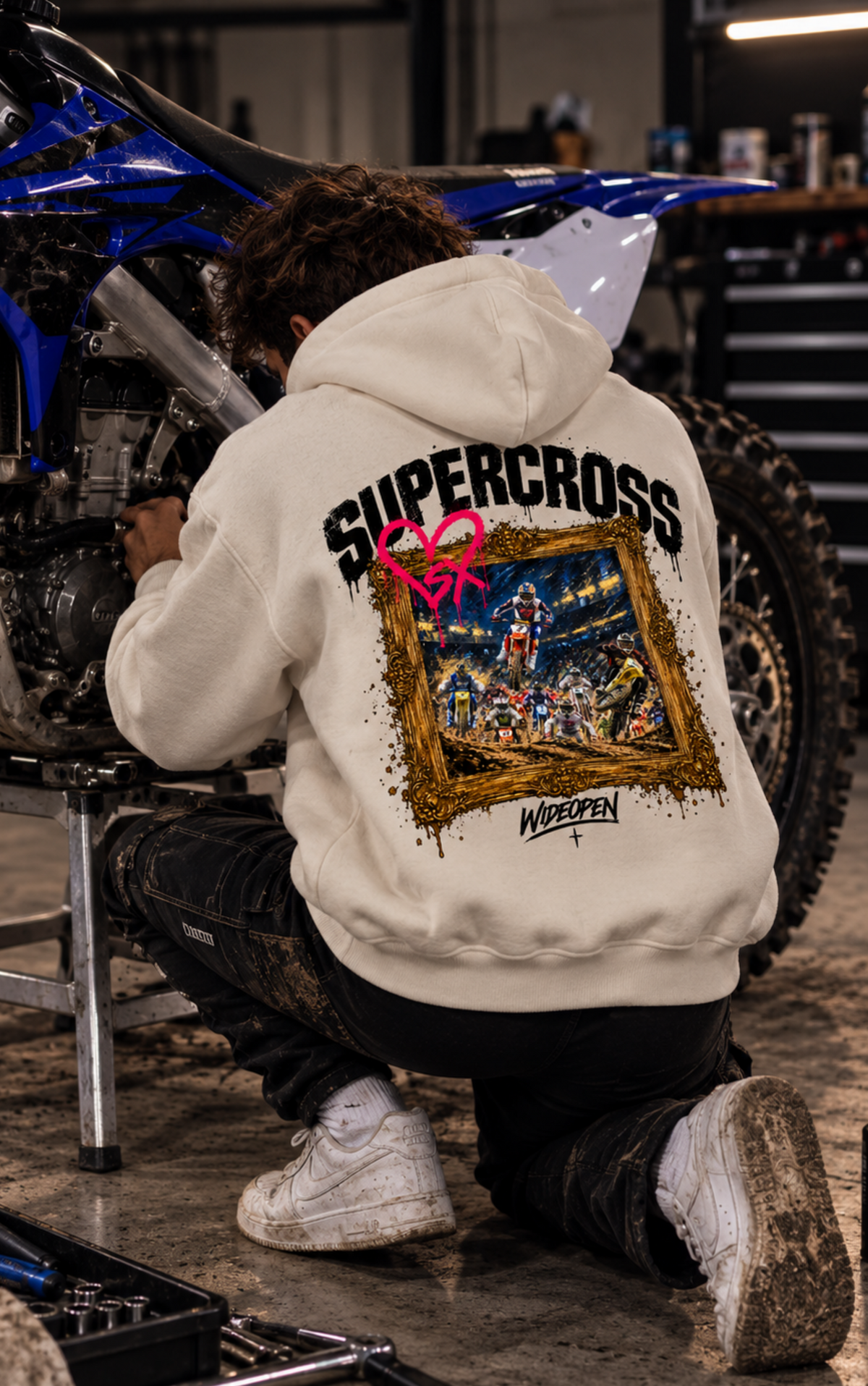 THE ART OF SUPERCROSS OVERSIZED HOODIE