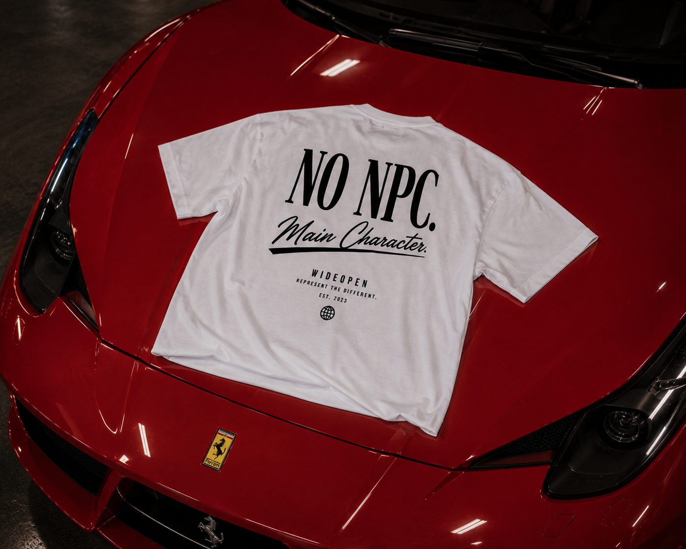 NO NPC. - OVERSIZED SHIRT
