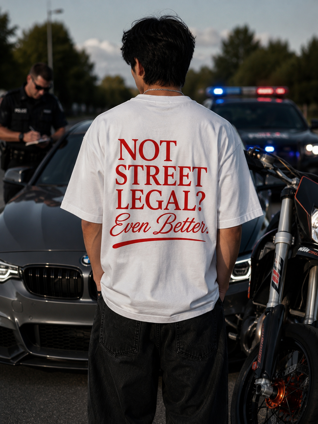 STREET LEGAL OVERSIZED SHIRT